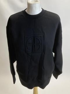 Lot 144  
            Birmingham Premium - Parcel Delivery Only 
                
ANINE BING BLACK SWEATSHIRT (SIZE S) ORIGINAL RRP £200