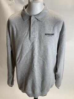 Lot 158  
            Birmingham Premium - Parcel Delivery Only 

                
REPRESENT SWEATSHIRT (SIZE XL) ORIGINAL RRP £150