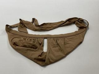 Lot 168  
            Birmingham Premium - Parcel Delivery Only 

                
MAXMARA BEACHWEAR BATH SUIT (COLOUR HAZELNUT BROWN) ORIGINAL RRP £160