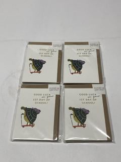 Lot 207  
            Birmingham Premium - Parcel Delivery Only 

                
QUANTITY OF ITEMS TO INCLUDE GOOD LUCK ON YOUR 1ST DAY OF SCHOOL TOTAL ORIGINAL R...