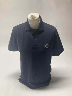 Lot 20  
            Birmingham Premium - Parcel Delivery Only 

                
STONE ISLAND POLO SLIM FIT SHIRT (SIZE S) COLOUR (NAVY) ORIGINAL RRP £190