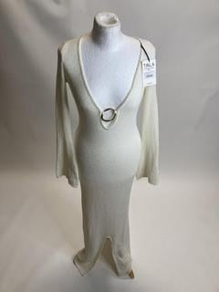 Lot 237  
            Birmingham Premium - Parcel Delivery Only 

                
TALA MULTIWAY GOLD RING RESORT KNIT MAXI DRESS COCONUT MILK (SIZE M), 4TH RECKLES...