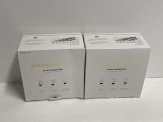 Lot 244  
            Birmingham Premium - Parcel Delivery Only 

                
2 X SIMONE PERELE LA MULTI POSITIONS MULTIWAY BRA (SIZE 2/4) TOTAL ORIGINAL RRP £112