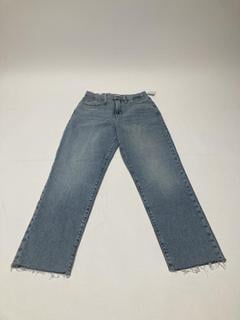 Lot 24  
            Birmingham Premium - Parcel Delivery Only 

                
GOOD AMERICAN GOOD BOY STRAIGHT CROPPED JEAN (SIZE 2/26) ORIGINAL RRP £150