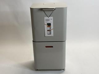 Lot 254  
            Birmingham Premium - Parcel Delivery Only 

                
JOSEPH JOSEPH INTELLIGENT WASTE MAX 60L SEPARATION &RECYCLING BIN STONE ORIGINAL ...