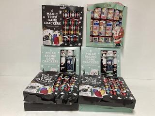 Lot 268  
            Birmingham Premium - Parcel Delivery Only 

                
8X CHRISTMAS CRACKERS TO INCLUDE SANTA NOVELTY WHO AM I SET OF 6 TOTAL ORIGINAL R...