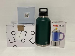 Lot 274  
            Birmingham Premium - Parcel Delivery Only 

                
QUANTITY OF ITEMS TO INCLUDE BODUM MOKA ESPRESSO MAKER 3 CUP TOTAL ORIGINAL RRP £196