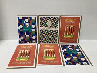 Lot 278  
            Birmingham Premium - Parcel Delivery Only 

                
QUANTITY OF FATHERS DAY CARD CHEERS TO YOU DAD TOTAL ORIGINAL RRP £145