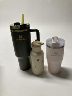 Lot 287  
            Birmingham Premium - Parcel Delivery Only 

                
3 X THERMO BOTTLES STAINLESS STEEL (350ML) TOTAL ORIGINAL RRP £107