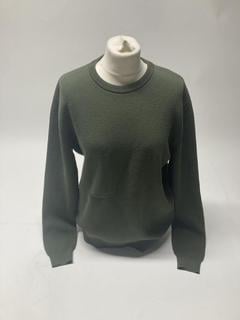 Lot 28  
            Birmingham Premium - Parcel Delivery Only 
                
7 FOR ALL MANKIND SWEATER (SIZE M) COLOUR(GREEN) ORIGINAL RRP £210