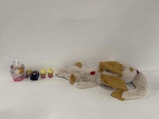Lot 317  
            Birmingham Premium - Parcel Delivery Only 

                
5 X TOYS TO INCLUDE SQUISH MALLOWS HUMPHREY