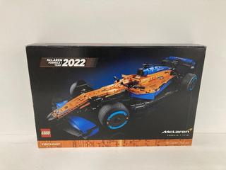 Lot 323  
            Birmingham Premium - Parcel Delivery Only 

                
LEGO MCLAREN FORMULA 1 TEAM 2022 TOY TOTAL ORIGINAL RRP £170