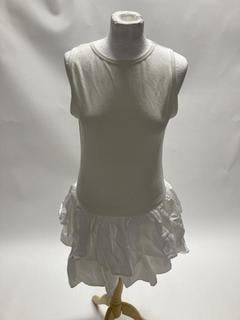 Lot 329  
            Birmingham Premium - Parcel Delivery Only 

                
UNDERCOVER BLACK SKIRT (S/M) AND SISTER JANE WHITE LAYERED RUFFLE DRESS (SIZE L) ...