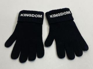 Lot 42  
            Birmingham Premium - Parcel Delivery Only 
                
BURBERRY GLOVES LOGO CAS (SIZE S/M) COLOUR (BLACK) ORIGINAL RRP £130