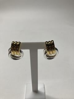 Lot 74  
            Birmingham Premium - Parcel Delivery Only 
                
2 X HEAVEN MAYHEM MIXED METAL EARRINGS ORIGINAL RRP £170