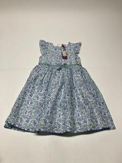 Lot 87  
            Birmingham Premium - Parcel Delivery Only 
                
KIDS GEOX KID SPA SHOES (SIZE 22) AND SILKY ROSE PRINTED FROCK TOTAL ORIGINAL RRP...