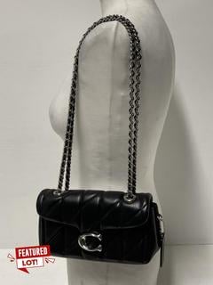 Lot 8  
            Birmingham Premium - Parcel Delivery Only 

                
COACH TABBY SHOULDER BAG (COLOUR BLACK) ORIGINAL RRP £450