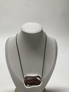 Lot 94  
            Birmingham Premium - Parcel Delivery Only 
                
HEAVEN MAYHEM JULIA SILVER BLACK NECKLACE ORIGINAL RRP £110