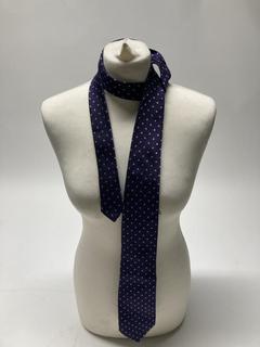 Lot 97  
            Birmingham Premium - Parcel Delivery Only 
                
PURPLE AND LILAC PATTERNED TIE ORIGINAL RRP £230