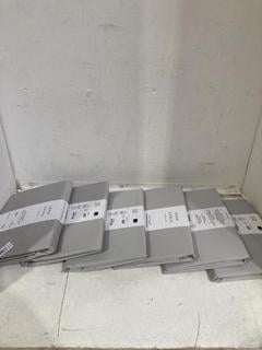 Lot 1017  
            Birmingham SR107 - Parcel Delivery Only 
                
6 X JOHN LEWIS & PARTNERS 2 PURE TENCEL PILLOW CASES GREY 50X75CM