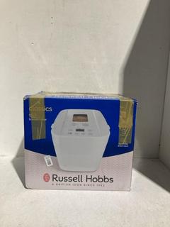 Lot 103  
            Birmingham SR107 - Parcel Delivery Only 
                
RUSSELL HOBBS CLASSIC WHITE BREADMAKER