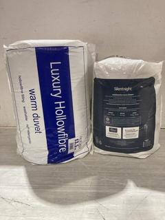 Lot 1068  
            Birmingham SR107 - Parcel Delivery Only 

                
2X ITEMS TO INCLUDE SILENTNIGHT DEEP SLEEP DUVET