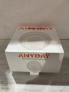 Lot 1073  
            Birmingham SR107 - Parcel Delivery Only 

                
JOHN LEWIS & PARTNERS DINE - 12 PIECE PORCELAIN RIM DINNER SET