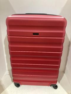 Lot 1156  
            Birmingham SR107 - Parcel Delivery Only 

                
JOHN LEWIS & PARTNERS RED HARDSIDE SUITCASE