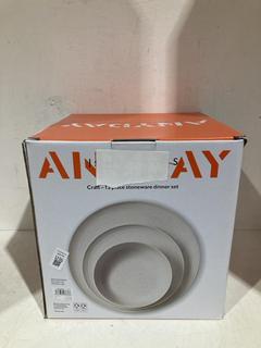 Lot 1236  
            Birmingham SR107 - Parcel Delivery Only 

                
JOHN LEWIS & PARTNERS ANYDAY 12 PIECE DINNER SET