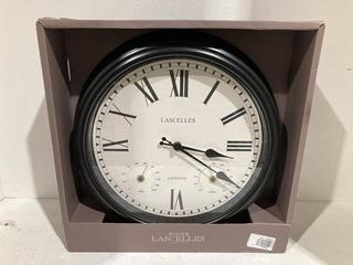 Lot 1245  
            Birmingham SR107 - Parcel Delivery Only 

                
JOHN LEWIS & PARTNERS ROGER LASCELLES LONDON WALL CLOCK