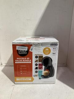 Lot 128  
            Birmingham SR107 - Parcel Delivery Only 
                
NESCAFE DOLCE GUSTO PICCOLO XS VALUE BUNDLE