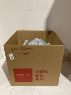 Lot 1295  
            Birmingham SR107 - Parcel Delivery Only 

                
20 X TUFF WRAPS CREW SOCKS