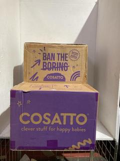 Lot 136  
            Birmingham SR107 - Parcel Delivery Only 
                
COSSETTO ALL IN ONE CAR SEAT