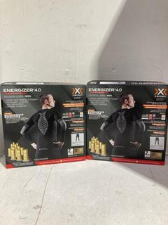 Lot 140  
            Birmingham SR107 - Parcel Delivery Only 
                
2 X X-BIONIC ENERGIZER 4.0 DECISION LAYER MENS