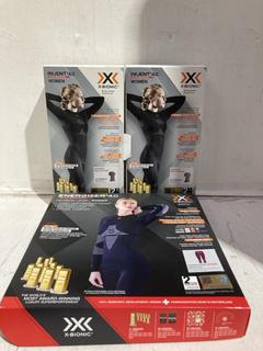 Lot 141  
            Birmingham SR107 - Parcel Delivery Only 
                
3 X SPORTSWEAR TO INCLUDE X-BIONIC 4.0 LT SHIRT SH SL WOMENS SIZE XL