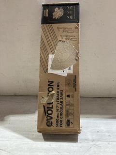 Lot 176  
            Birmingham SR107 - Parcel Delivery Only 
                
EVOLUTION 1.4M CIRCULAR SAW TRACK MODEL ST1400