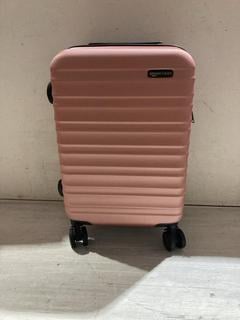 Lot 183  
            Birmingham SR107 - Parcel Delivery Only 
                
HARD BODY LUGGAGE CASES IN SALMON PINK