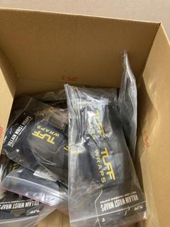 Lot 258  
            Birmingham SR107 - Parcel Delivery Only 
                
10 X TUFF VILLAIN WRIST WRAPS