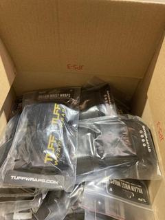 Lot 263  
            Birmingham SR107 - Parcel Delivery Only 
                
10 X TUFF VILLAIN WRIST WRAPS