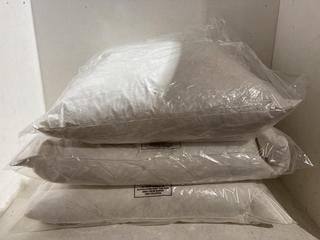 Lot 299  
            Birmingham SR107 - Parcel Delivery Only 

                
3 X JOHN LEWIS & PARTNERS PILLOWS TO INCLUDE DUCK FEATHER PAD