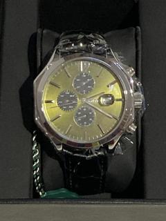 Lot 2  
            Birmingham SR107 - Parcel Delivery Only 
                
GAMAGES OPULANCE STEEL GREEN SKU GA1412 WATCH ORIGINAL RRP £825