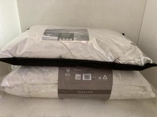 Lot 315  
            Birmingham SR107 - Parcel Delivery Only 

                
2 X ASSORTED PILLOWS TO INCLUDE SNUGGLEDOWN NATURAL PILLOW DUCK FEATHER AND DOWN