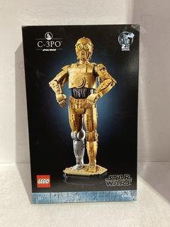 Lot 32  
            Birmingham SR107 - Parcel Delivery Only 

                
LEGO STAR WARS C 3PO MODEL ORIGINAL RRP £129