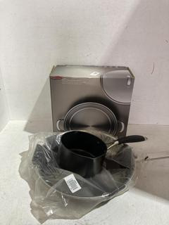 Lot 332  
            Birmingham SR107 - Parcel Delivery Only 
                
3 X JOHN LEWIS & PARTNERS KITCHEN ACCESSORIES TO INCLUDE CLASSIC 24CM STOCKPOT WI...