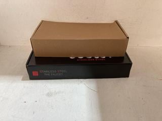 Lot 364  
            Birmingham SR107 - Parcel Delivery Only 
                
2 X TAP SYSTEMS TO INCLUDE STAINLESS STEEL BATHROOM MIXER TAP