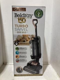 Lot 397  
            Birmingham SR107 - Parcel Delivery Only 

                
BELDRAY TURBO SWIVEL ROSE GOLD VACUUM CLEANER