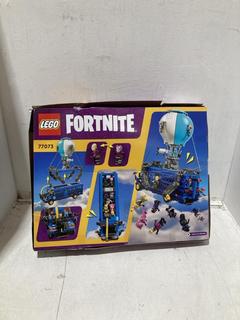 Lot 401  
            Birmingham SR107 - Parcel Delivery Only 
                
LEGO FORTNITE BATTLE BUS MODEL 77073