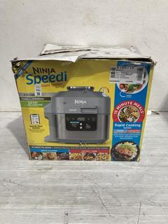 Lot 452  
            Birmingham SR107 - Parcel Delivery Only 
                
NINJA SPEEDI RAPID COOKER, 5.7L, ORIGINAL RRP £229.99