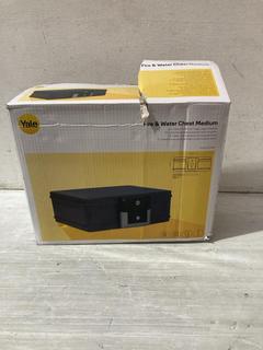 Lot 525  
            Birmingham SR107 - Parcel Delivery Only 

                
YALE FIRE & WATER CHEST MEDIUM