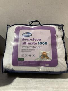 Lot 530  
            Birmingham SR107 - Parcel Delivery Only 
                
2 X ASSORTED BEDDING ITEMS TO INCLUDE SILENTNIGHT DEEP SLEEP ULTIMATE MATTRESS TO...